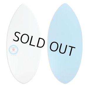 画像: MINI DESIGN Skimboard スキムボード MINI KIDS WHITE/ BLU 110cm（即納）